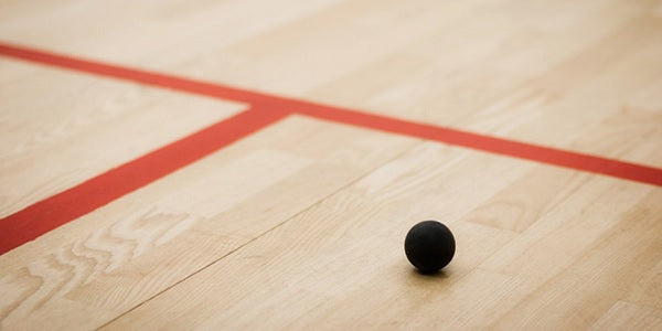 Squash Court with Ball