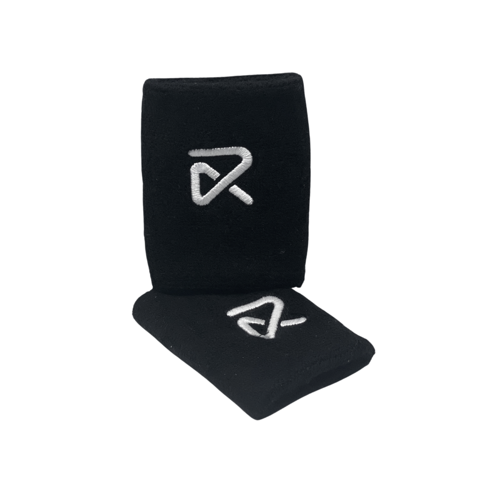 Court Performance Wristbands - Carbon Black