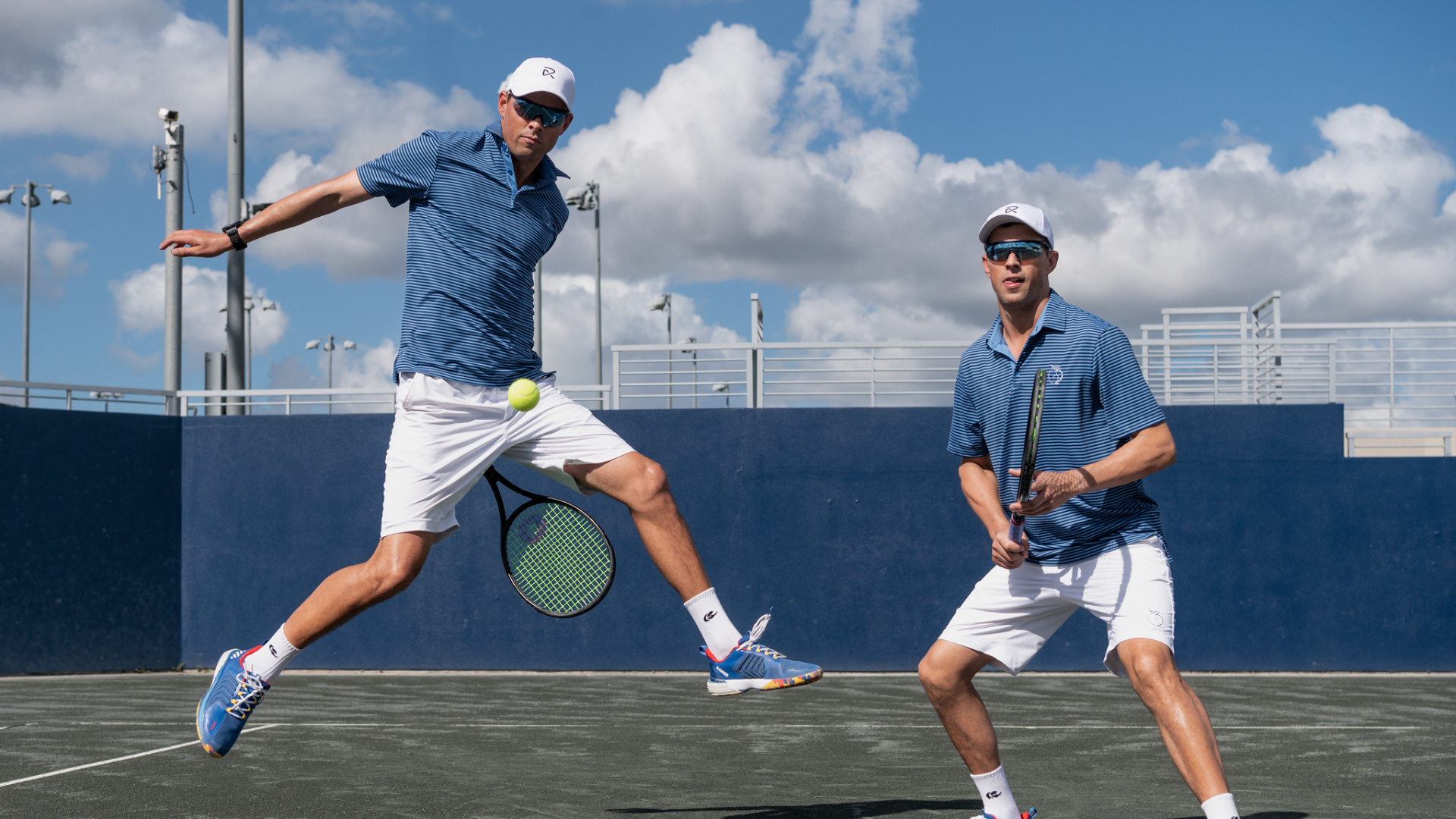 Bryan Brothers Playing Tennis In RIA Eyewear