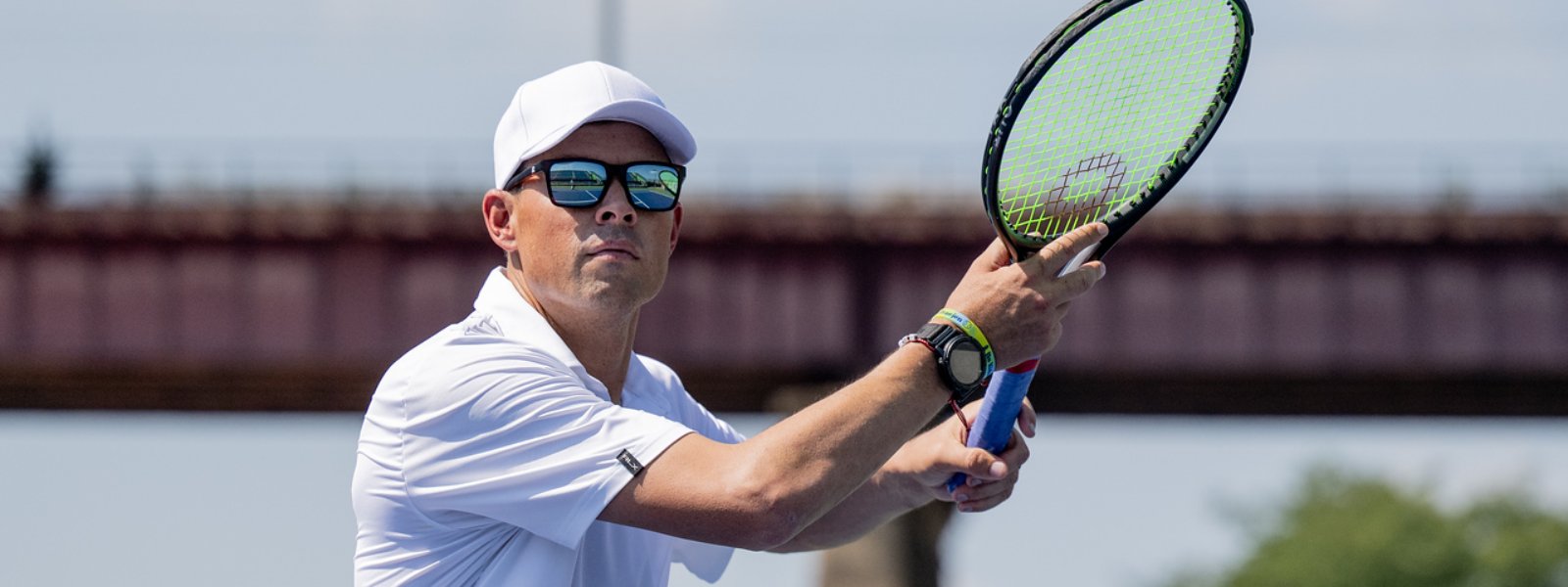 Bryan Brothers wearing RIA Eyewear sunglasses for Tennis and Pickleball