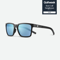 ria eyewear forte golf sunglasses in carbon black