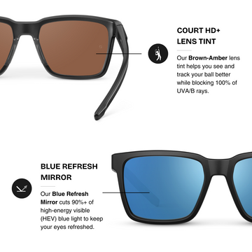 Forte [Court HD+] | Tennis and Pickleball Sunglasses | RIA Eyewear