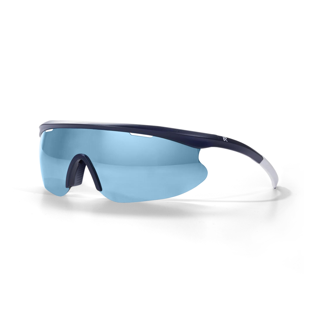 Blue lens top golf sunglasses