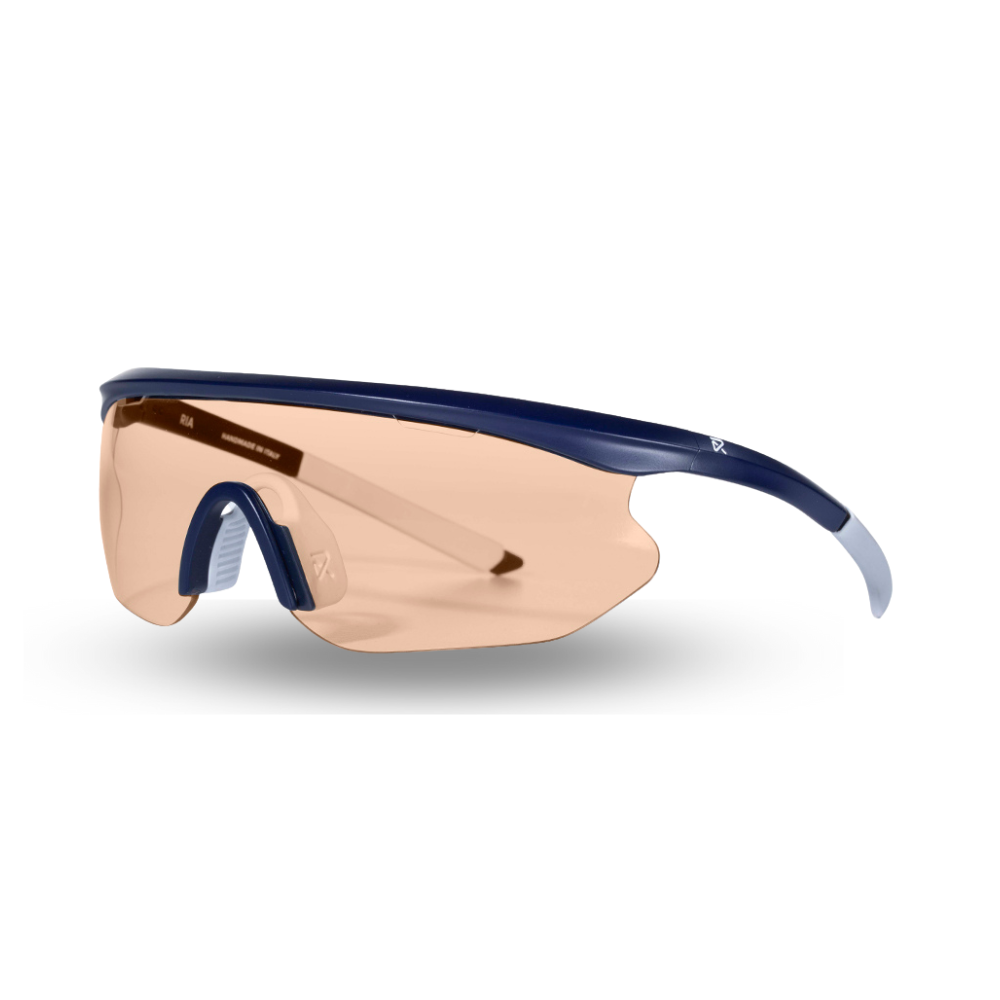 Model One [Transition HD+] - Midnight Blue | Ultimate Tennis and Pickleball Sunglasses | 100% UV Protection | Ria Eyewear